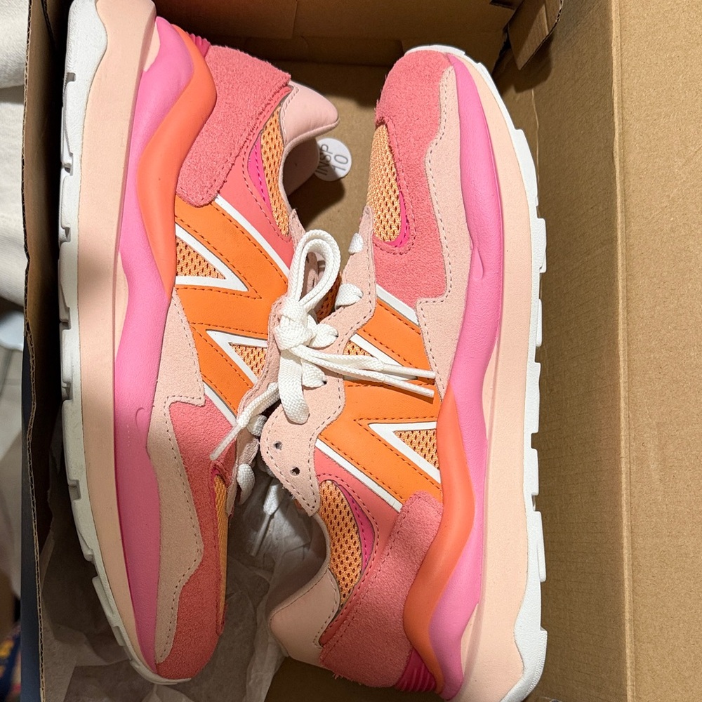 Women’s Pink & Orange Fashion Sneakers